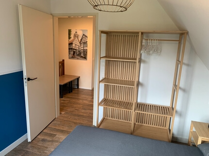 Blaues Schlafzimmer
