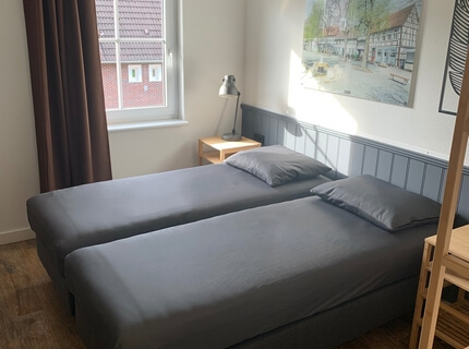 Braunes Schlafzimmer