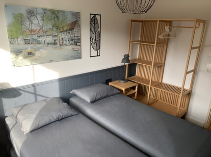 Braunes Schlafzimmer